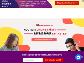'ieltsdanang.vn' screenshot