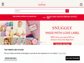 'sirdar.com' screenshot