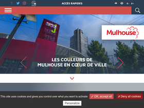 'mulhouse.fr' screenshot
