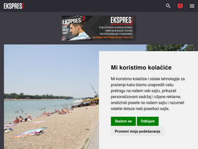 'ekspres.net' screenshot