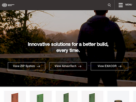 'huberwood.com' screenshot