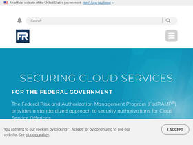'fedramp.gov' screenshot