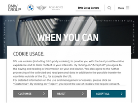 'bmwgroup.jobs' screenshot