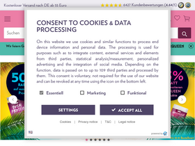 'gymqueen.de' screenshot