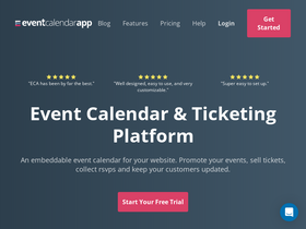 'eventcalendarapp.com' screenshot
