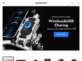 motowolfstore.com homepage screenshot