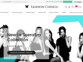 'fashionchingu.com' screenshot