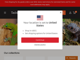 'tailsandscales.ca' screenshot