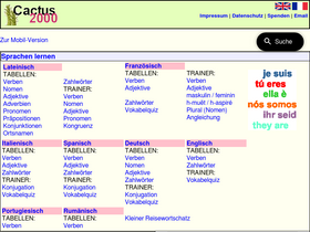 'cactus2000.de' screenshot