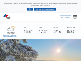 'rommealpin.se' screenshot