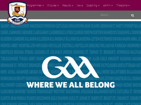 'galwaygaa.ie' screenshot