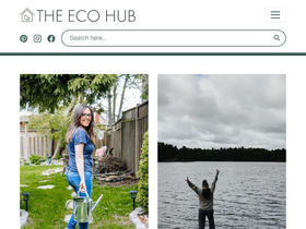 'theecohub.com' screenshot