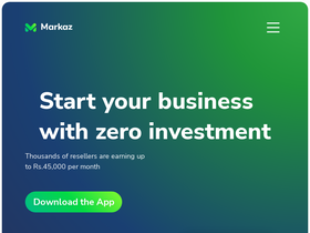 'markaz.app' screenshot