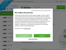 'autodily-stancl.cz' screenshot