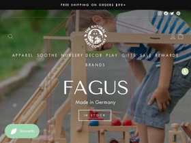 'thenaturalbabyco.com' screenshot