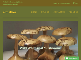 almather.com homepage screenshot