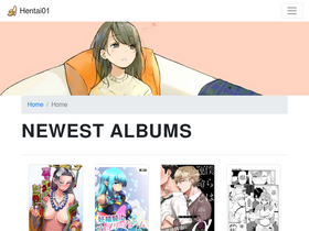 'hentai01.com' screenshot