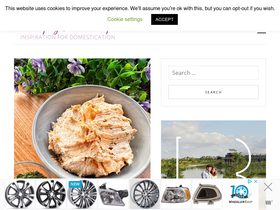 'thetipsyhousewife.org' screenshot