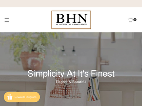 beherenowhome.com homepage screenshot