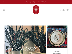 ateliernina.com homepage screenshot