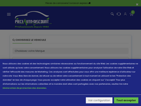 'pieceauto-discount.com' screenshot