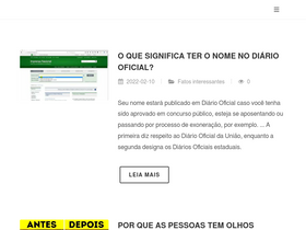 'fluxodeinformacao.com' screenshot