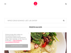 'dorotakaminska.pl' screenshot