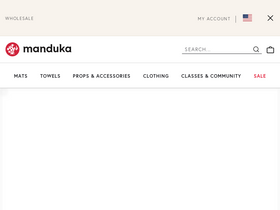 'manduka.com' screenshot