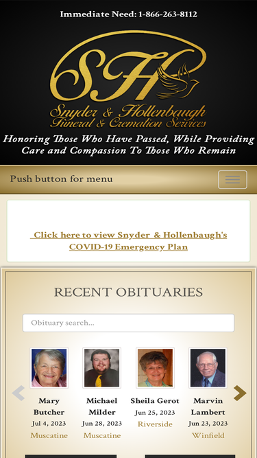 sandhfuneralservice.com