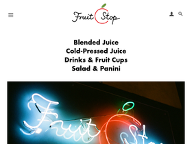 fruitstop-hk.com homepage screenshot