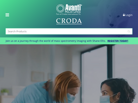 'avantilipids.com' screenshot