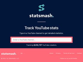 'statsmash.com' screenshot