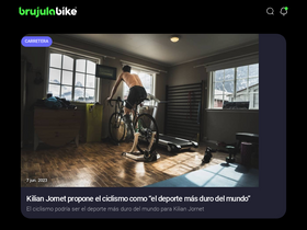'brujulabike.com' screenshot