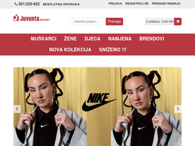 'juventasport.com' screenshot