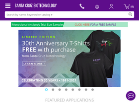 'scbt.com' screenshot