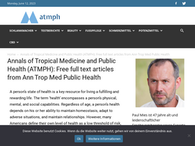 'atmph.org' screenshot
