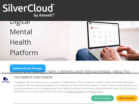 'silvercloudhealth.com' screenshot
