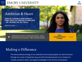 'saac.emory.edu' screenshot