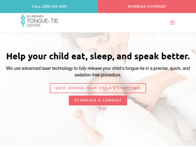 'tonguetieal.com' screenshot