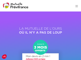 'previfrance.fr' screenshot