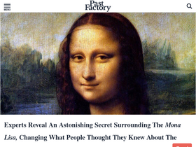 'pastfactory.com' screenshot