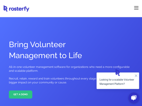 'rosterfy.com' screenshot