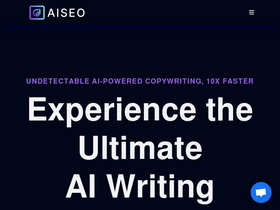 'aiseo.ai' screenshot