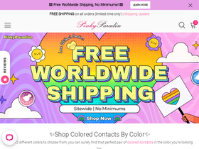 'pinkyparadise.com' screenshot