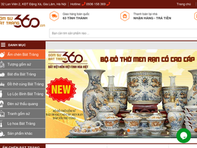 'gomsubattrang360.com' screenshot