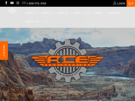 acejeep.com homepage screenshot