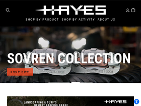 hayespowersports.com homepage screenshot
