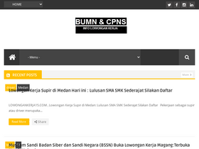 'lowongankerja15.com' screenshot