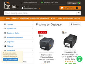 'bztech.com.br' screenshot