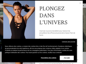 'paindesucre.com' screenshot